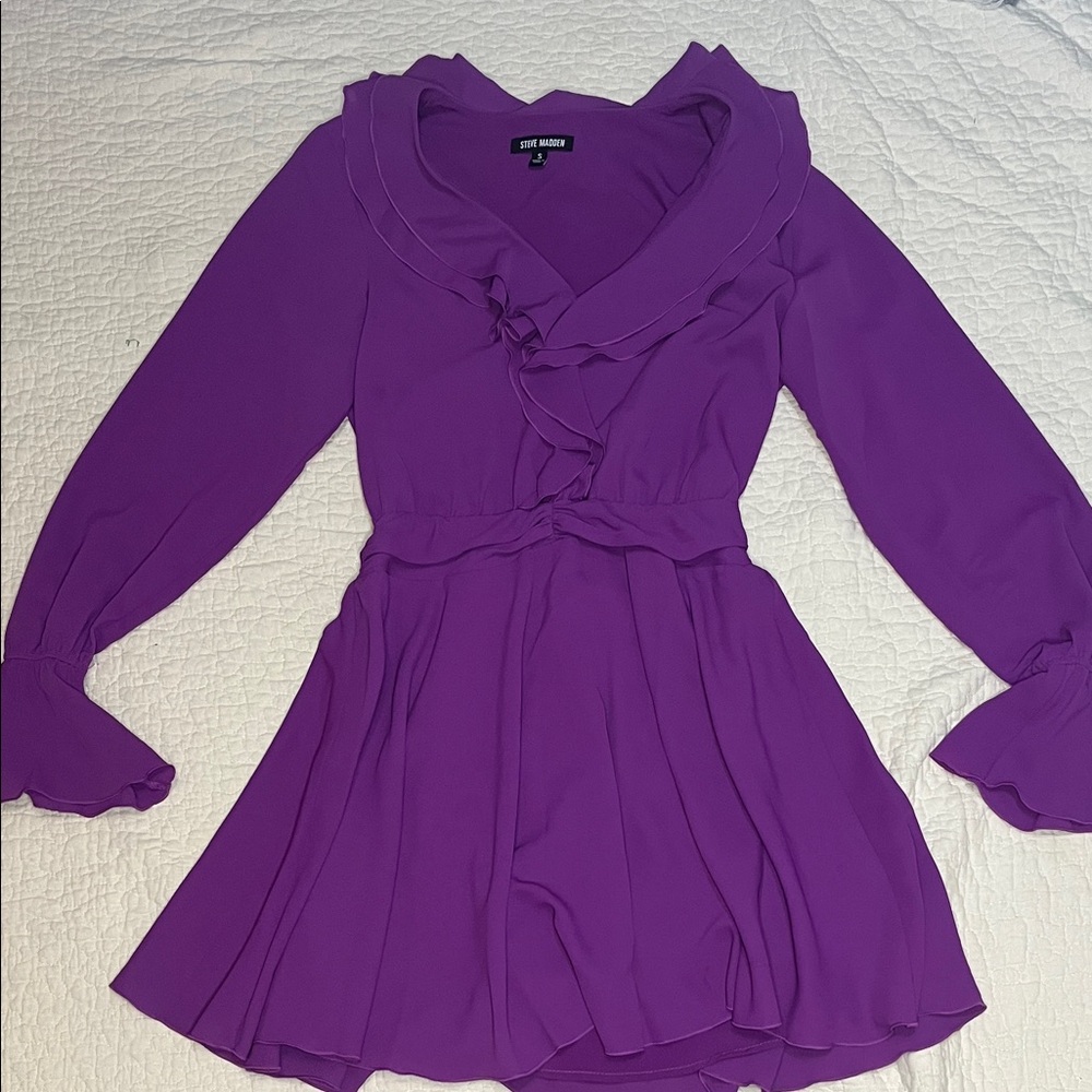 Steve Madden Vibrant Purple Dress
